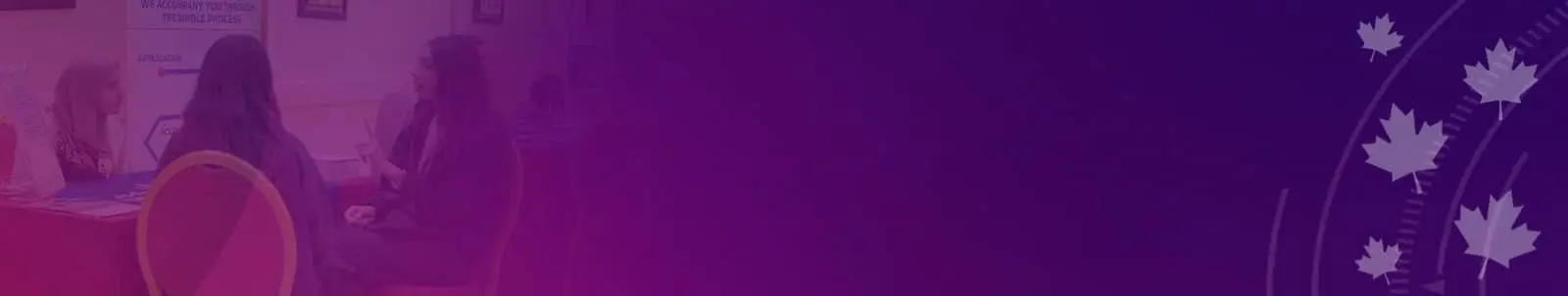 Bannière du Salon étudiant canada à Rabat en 2025