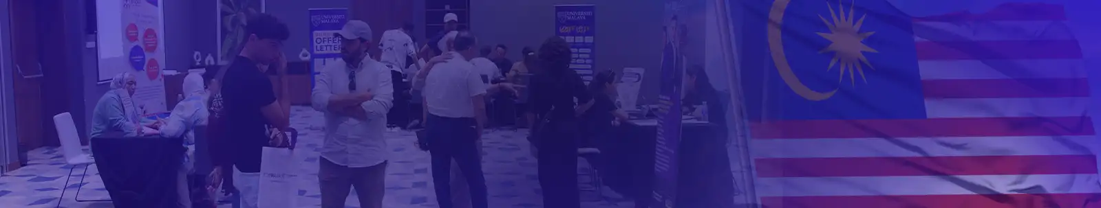 Bannière du Salon étudiant Malaisie à Tanger