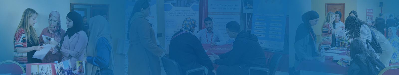 Bannière du Salon étudiant Espagne à Oujda