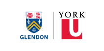 Official logo of the York University Glendon campus, York University, exhibitor at the Canada Student Fair in Casablanca, Rabat and Agadir.